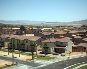 One of the housing projects at the center of the dispute, this one at Fort Irwin in California. 